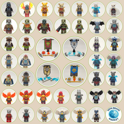 Lego Legends of Chima - Minifiguren & Chima - Waffen  zur Auswahl