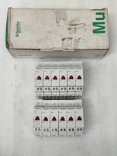 SCHNEIDER ELECTRIC 18320 RED INDICATOR LIGHT VOLTAGE 110-230V PACK OF 12 PCS FAS