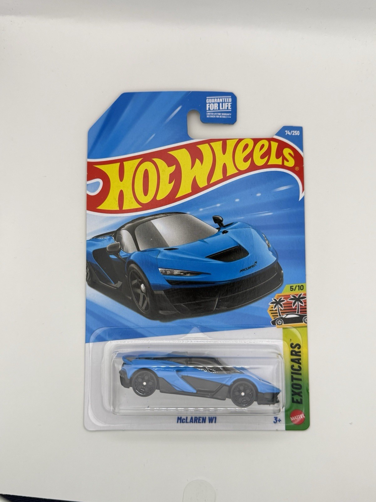 2026 Hot Wheels McLaren W1 74/250 Exoticars 5/10
