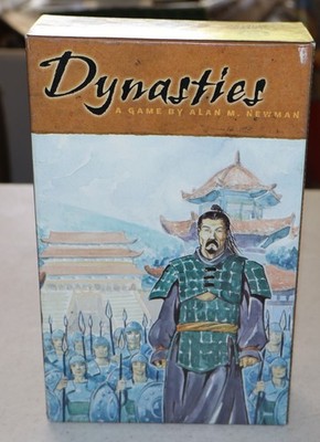 Jolly Roger Games Dynasties Board Game Alan M Newman Ancient China Strategy