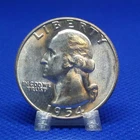 1954 S Washington Quarter BU Uncirculated Mint State 90% Silver 25c US Coin