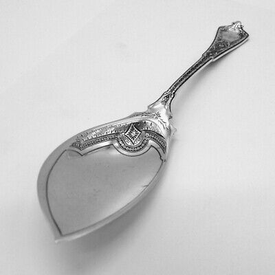 Tiffany Persian Serving Spoon Sterling Silver 1872 Mono EMC Tiffany Persian Serving Spoon Sterling Silver 1872 Mono EMC