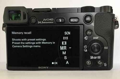 Sony Alpha A6000 24.3 MP Mirrorless Camera - Body Only - Picture 9 of 20