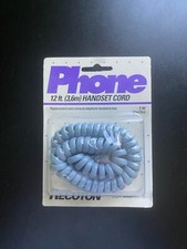 Recoton 12ft. Modular Handset Cord T42 Gray Blue - New