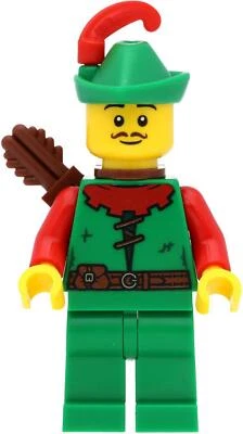 LEGO Castle Minifigur Forestman / Waldläufer / Bogenschütze #571 - Bild 1 von 4