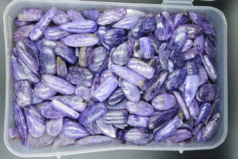 Charoite Natural Cabochon Loose Handmade Gemstone Foe Making Jewelry 71914 - Image 4 of 4