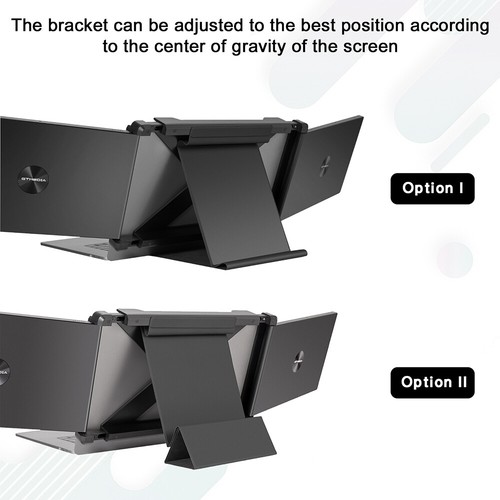 2x PANTALLA 11,6" TRIPLE MONITOR PORTATIL TABLET PC MAC WINDOWS APPLE MOVIL IPAD - Zdjęcie 9 z 16