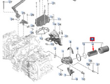 PORSCHE 718 CAYMAN 982 Ölfilter 0PC115403 NEU ORIGINAL