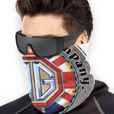 Mg Necktube/bandana. Imulti;colourwith Classic White Logo. Superb Value