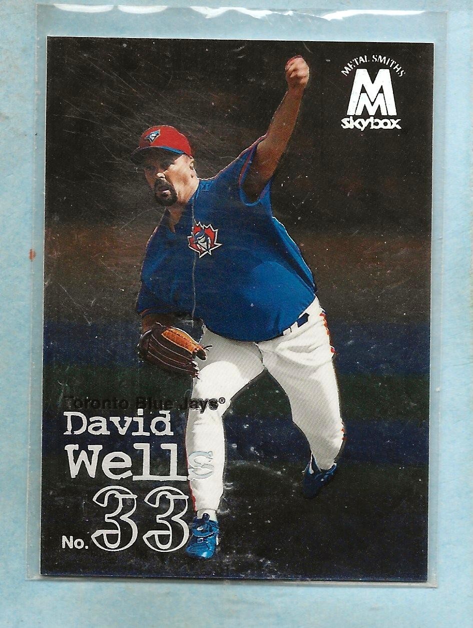 DAVID WELLS 1999 Skybox Molten Metal 72 Blue Jays Comb