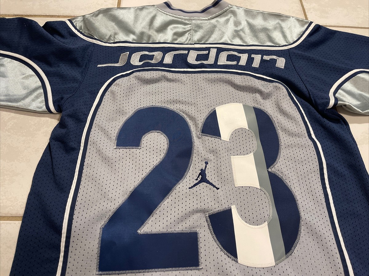 Vintage 2003 Nike Michael Jordan 23 Jumpman Football Jersey 184428