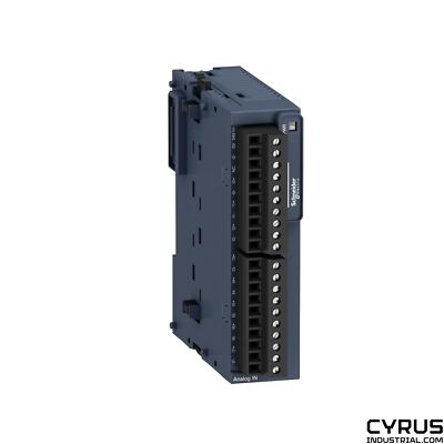Schneider Electric TM3AI8 Analog input module, Modicon TM3, 8 inputs (screw) 24 