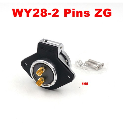WY28 Waterproof Aviation ZG Sockets Cable Connector Adapter 2/3/4/7/8/9~26 Pins - Picture 14 of 26