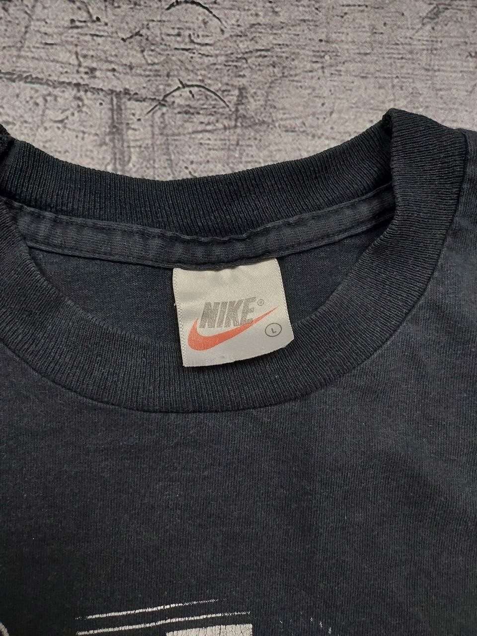 90s Vintage RARE Nike Eric Cantona T-shirt Double Sided Print image 7