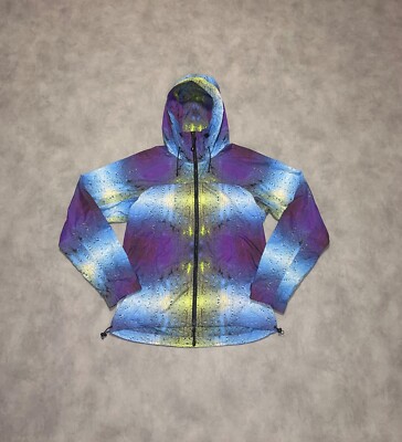 Y-3 Adidas/Yohji Yamamoto Men's Light Jacket Full Zip Multicolor Size:L