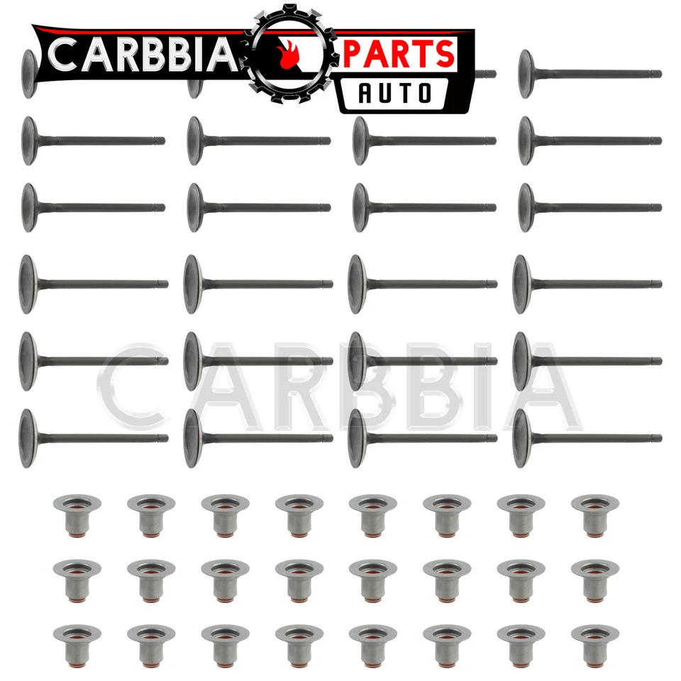 Kit de 24 válvulas de admisión y escape del motor 12575351 12575354 para Pontiac G6 Torrent Foto 3 de 4