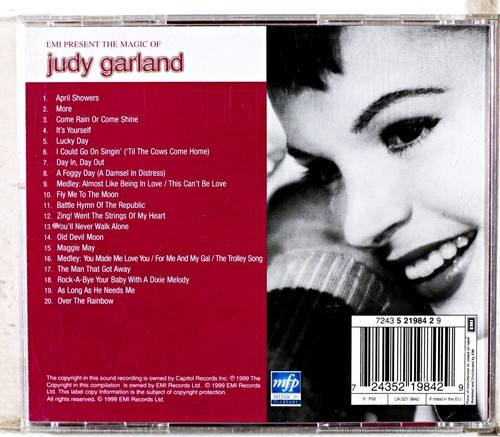 Judy Garland - Magic of Judy Garland (CD 2002) - Picture 3 of 3