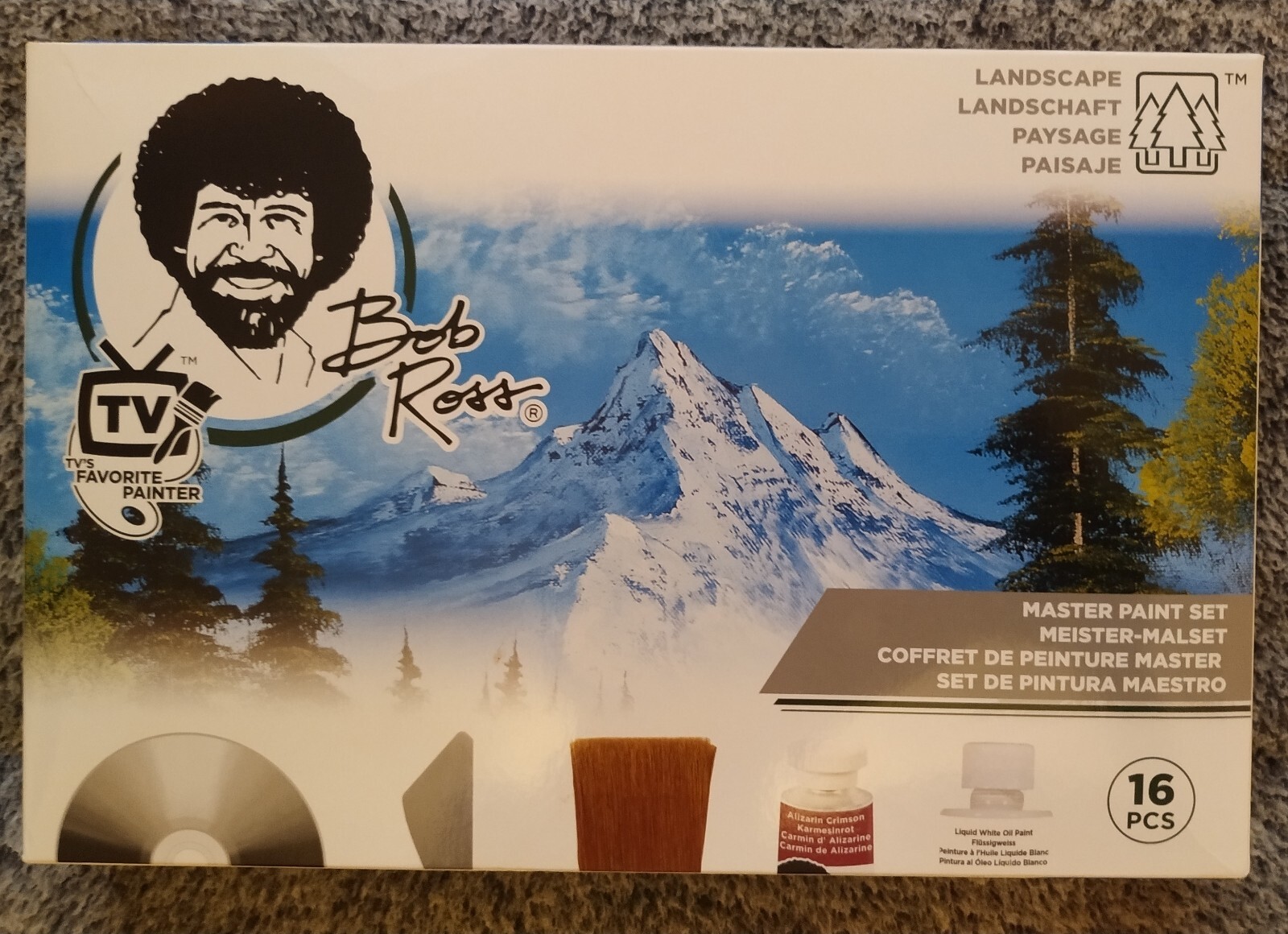 GENUINE Bob Ross Master Landscape Painting Set UK seller eBay