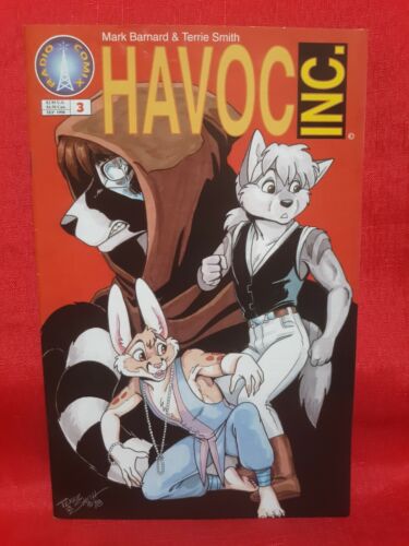 Havoc INC #3- Furry, Anthropomorphic, 1998, Terrie Smith, Radio Comix, VF! - Bild 1 von 1