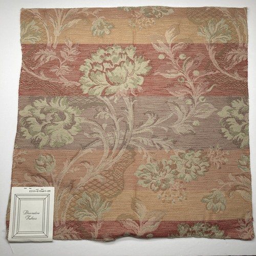 Telas Decorativas Tapicería Muestra 16" Cuadrado Floral Algodón Poli Sueño Pelusa - Imagen 3 de 11