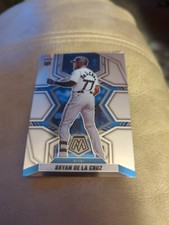 2022 Mosaic Baseball Base Rookies #230 Bryan De La Cruz - Miami Marlins