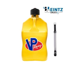 VP Racing Fuels 3552 Yellow 5.5 Gallon Fuel/Gas Jug & Hose-Motorsports Container