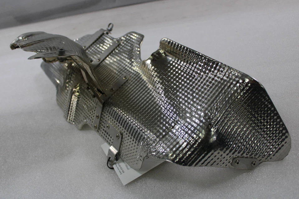 Ferrari F8, 488, LH, culata / colector de escape protector térmico, usado, 918239 Foto 2 de 4