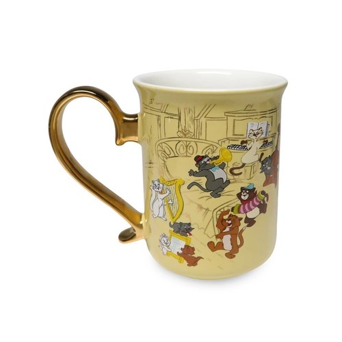 NEW DISNEY STORE THE ARISTOCATS ANNIVERSARY MUG SCAT ALLEY CATS