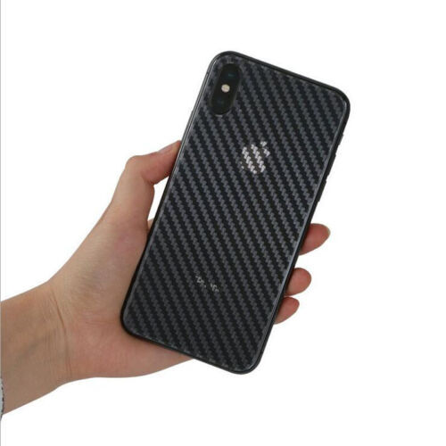 Back Cover Matte Sticker Film Carbon Fiber Rear For iPhone 15 14 Plus Pro Max - Photo 8 sur 31