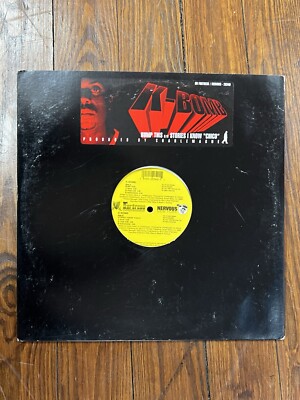 NERVOUS RECORDS Vinyl LP 12  K-Bomb 90s Hip Hop Rap Soul RARE