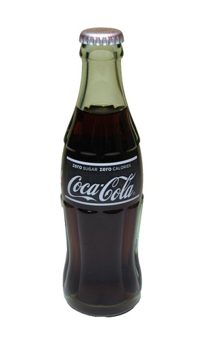 Vintage Coca-Cola Glass Bottle. 1988 Mfr. Las Vegas NV. 6 1/2 Oz