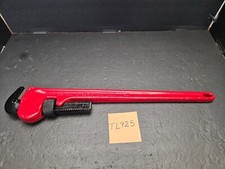VINTAGE RIDGID 24" PIPE WRENCH MADE IN USA (TL925)