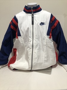 white red blue jacket
