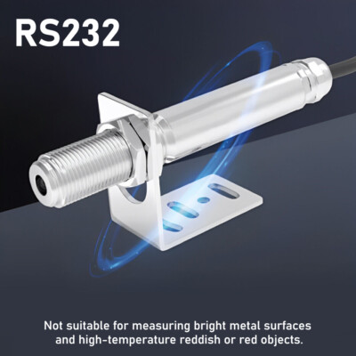 RS232 Non-contact Infrared Thermometer Sensor Online -30~1300  Temperature Tool
