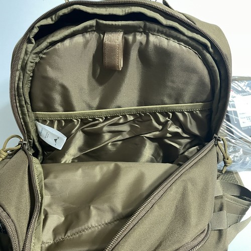 Mardingtop Tactical Backpack + Saddler Bag Brown Military Hiking Day Pack NWT - Picture 11 of 13