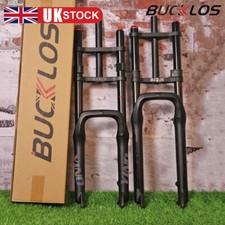 BUCKLOS 20/26*4.0" Fat Beach/Snow/Electric Bike Forks MTB Air Suspension Fork