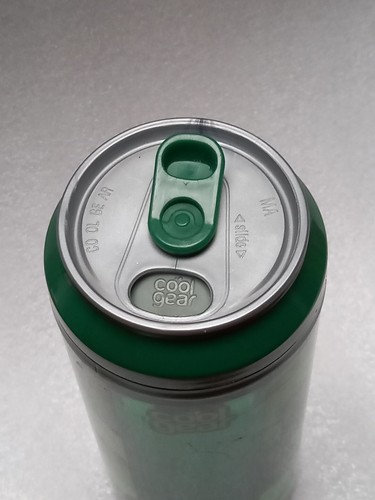 Cool Gear 16 oz. Can Chiller Insulated Cup Green Design GUC - Picture 2 of 13