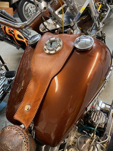 Harley-Davidson Rubber Tank Pads | Custom MotorCycle Parts