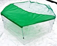 Enclos Pour Rongeurs En Plein Air Incl. Filet De Protection