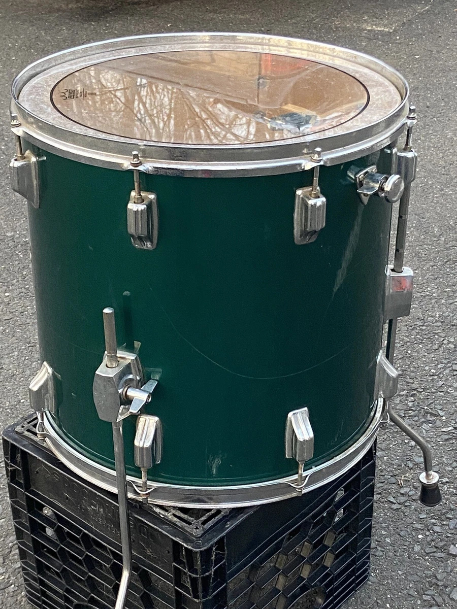 Rogers Drum Floor Tom 16 Big R Vintage Green eBay