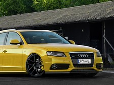 Bi SONDERAKTION Spoilerschwert Frontspoilerl Lippe ABS für Audi A4 B8 S-Line ABE