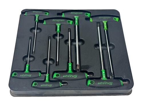 E-Z Red Torx Wrench Drive Set Low Profile Stubby Bits Automotive