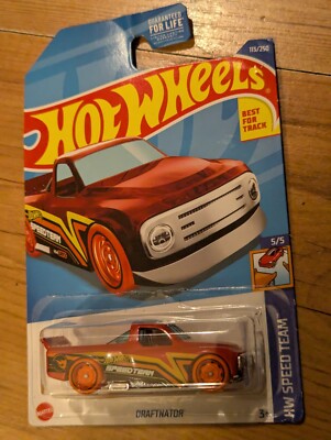 2022 Hot Wheels Draftnator #113 / 250 HW SPEED TEAM | eBay