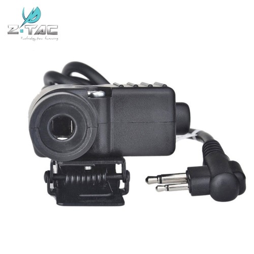 CS HD01 Z Tactical Headset Earpiece Mic + U94 PTT Baofeng UV-5R Kenwood Radio DE - Picture 10 of 18