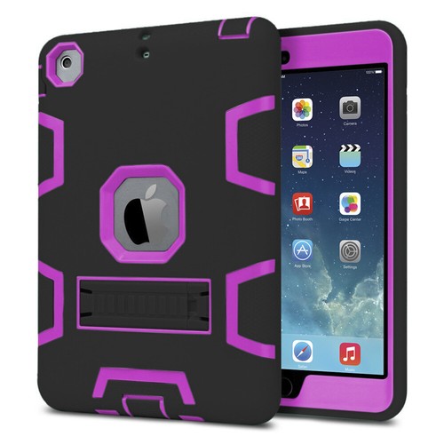 Shockproof Rubber Armor Case Protective Cover Kickstand For Tablet iPad Mini 321 - Picture 4 of 20