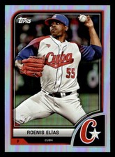 2023 Topps World Baseball Classic #71 Roenis Elias Foil