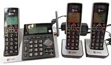 AT T CL83463 Cordless Answering System Telephone 2 Handsets Typical AT T Quality