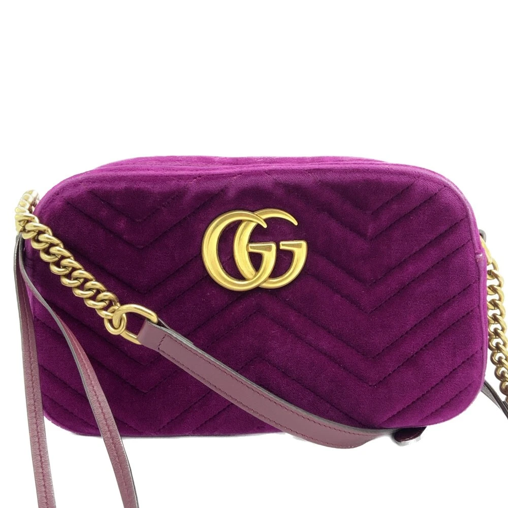 gucci purple marmont bag