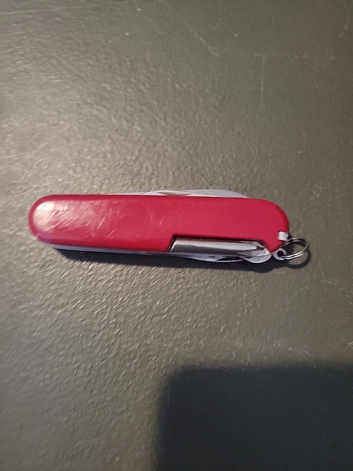 Victorinox Compact Red Swiss Army Pocket Knife Made In Switzerland eBay