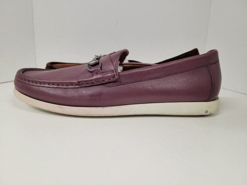 Mocasín Allen Edmonds Randolph Bit para hombre (color púrpura/marrón desajustado) talla 9D - Imagen 2 de 14